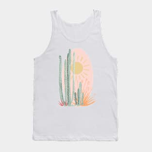 Gouache Cacti Tank Top